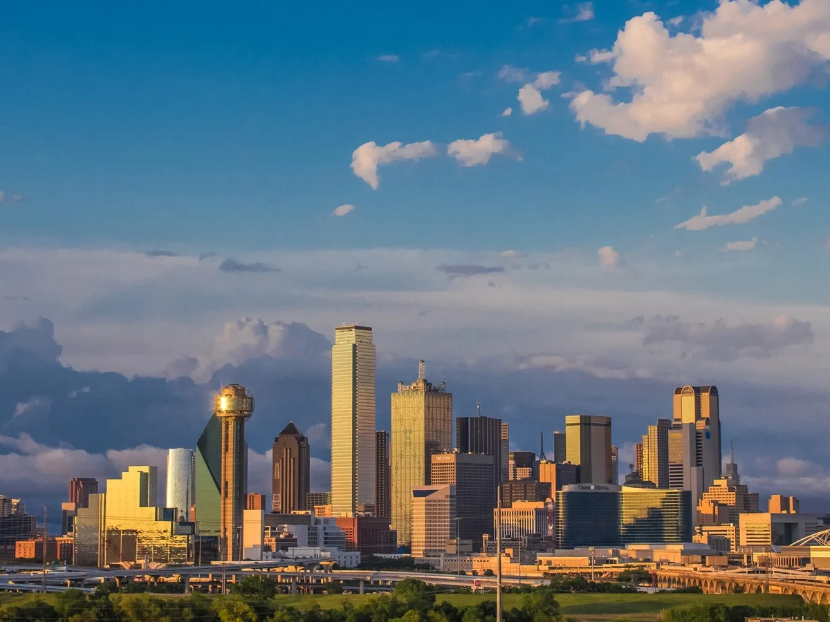 Dallas TX skyline - Hard money lending for real estate investors in Dallas Texas